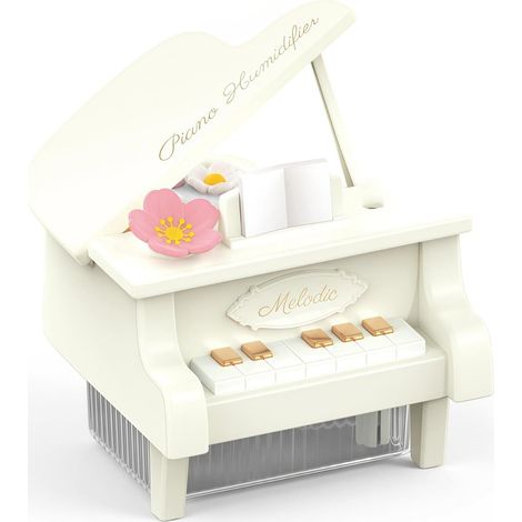 Tragbarer Baby-Luftbefeuchter mit 2 Nebelmodi, großem 350-ml-Tank, leisem Betrieb für Babyzimmer/Kinderzimmer/Büro, Mini-Luftbefeuchter (weiß) (1/5)