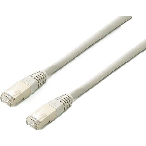 equip 605619 Patchkabel RJ45-Stecker auf RJ45-Stecker S/FTP Cat.6a 20.00m weiß