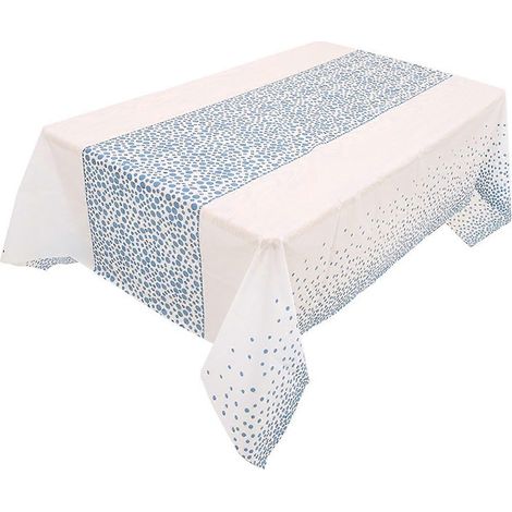 Nappe antidérapante et imperméable en PEVA pour enfants et adultes, idéale pour les fêtes d'anniversaire et un usage quotidien. (1/5)