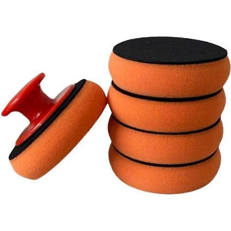 Tampons applicateurs de cire pour voiture, éponge en mousse, outil de polissage et de nettoyage économique pour peinture (1/5)