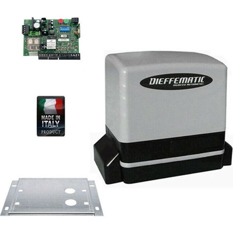 Motore 24v Bassa Tensione 600kg Con Quadro Per Cancello Scorrevole Automazione