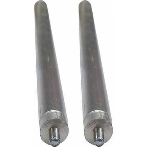 Pack 2 Ánodos de Magnesio 22x400mm M8 para Termo Eléctrico  Protección Anticorrosión y Cal  Repuesto Universal