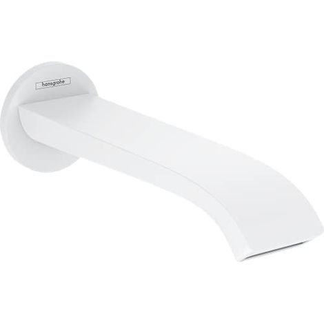 Hansgrohe Vivenis - Bocca di erogazione per vasca da bagno, bianco opaco 75410700 (1/4)