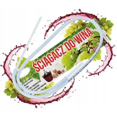 Weinzapfer mit Glasaufsätzen – 100 cm Weinschlauch (1/4)