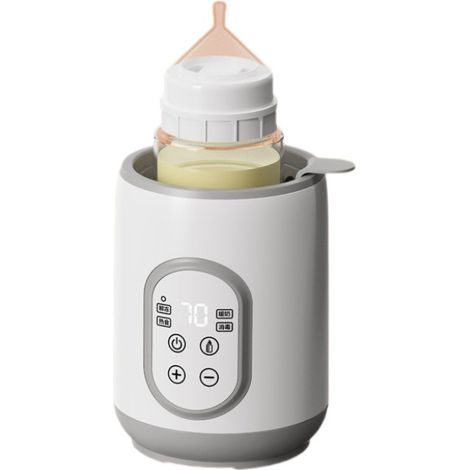 Scaldabiberon, Scaldabiberon elettrico veloce per latte materno o artificiale, tecnologia per bagnomaria, spegnimento automatico, sterilizzatore senza BPA