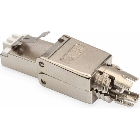 connecteur de Terrain Cat6a Blindé à 360° - Connecteur RJ45 sans Outil - 10GBase-T 500 MHz - AWG 26/7 à 22/1 (1/5)