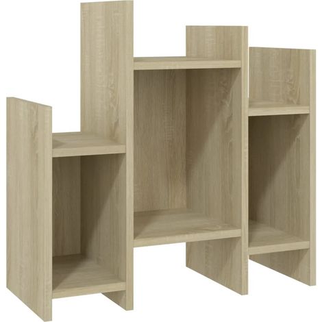 Mueble auxiliar práctico para almacenamiento 60 x 26 x 60 cm estilo moderno tablero de aglomerado de roble Sonoma 020047874 (1/4)