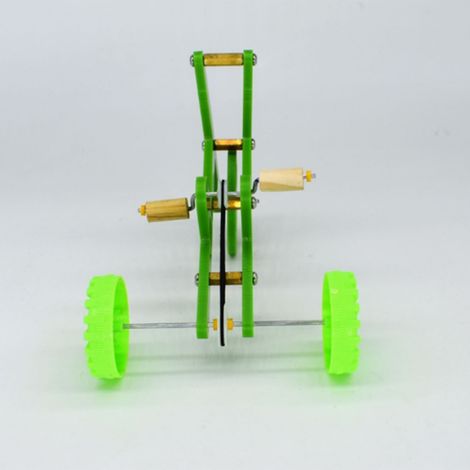 Mini-vélo jouet pour perroquet, accessoire de jeu pour l'entraînement récréatif des oiseaux. (1/5)