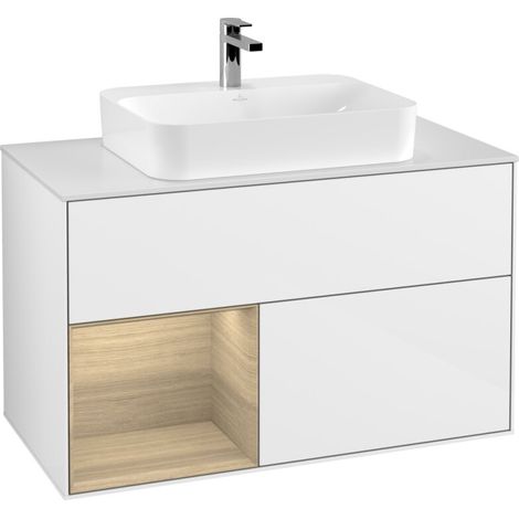 Villeroy & Boch G361PCGF Meuble sous vasque Finion G36 (1/2)