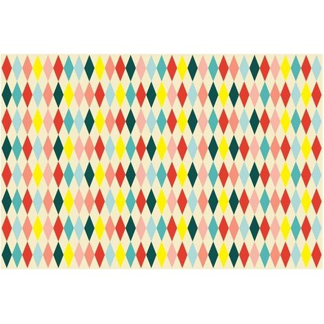 Tovaglia di carta Rombo, mix, 180 x 120 cm