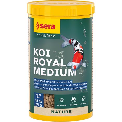 Sera Koi Royal Medium - Alimento Principal para Kois entre 12-15 cm