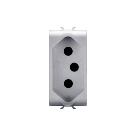 S. OUTLET 1M 2P+E 16A SOUTH AFR. STD TI. GEWISS GW14299 (1/3)
