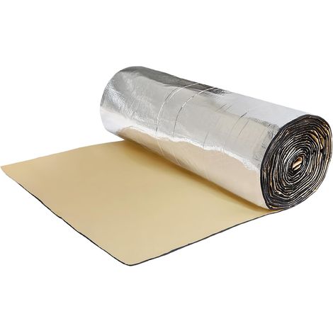 Isolant Thermique Autocollant Voiture 5mm Isolation Phonique Moteur Capot 60 x 100cm (1/5)