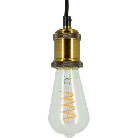 Xanlite – Ampoule filament décorative E27 4W (28W eq.) – 300 lumens blanc chaud 1800K – Angle supérieur à 240° – RFDE280STS