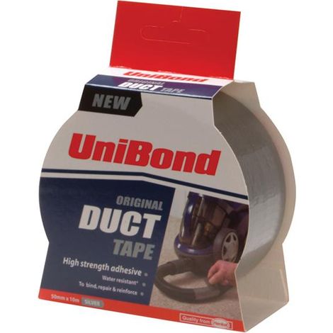 Unibond Duct Tape Silver 50mm x 25m
