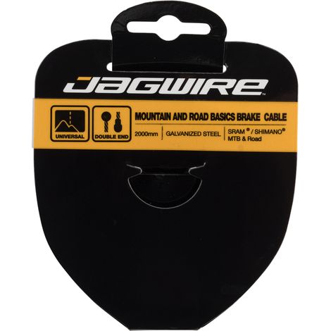 Câble De Frein Vélo Galvanisé Basique - Compatible Vtt Et Route Sram/shimano - Jagwire