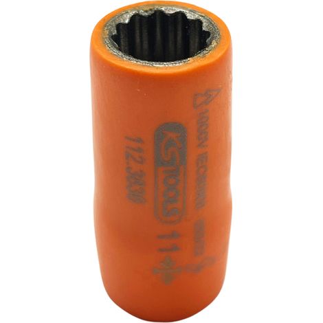 KS Tools - Douille 3/8'' isolée 1000V, 12 pans 11 mm - 112.3836 (1/4)