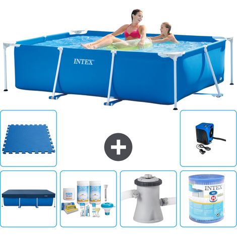 Intex Piscina con struttura Rettangolare - 220x150x60 cm - 7-pezzi  S40065 (1/5)