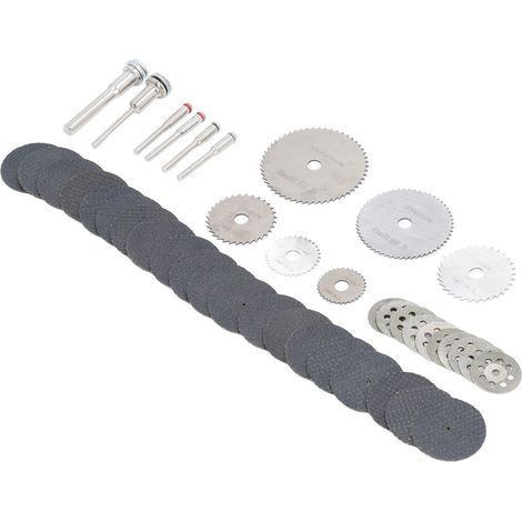 42-teiliges Sägeblatt-Kreistrennscheiben-Schleifscheiben-Werkzeugset für Metall und Holz (1/5)