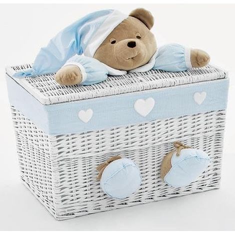 NANAN Baule Orso Grande Puccio Azzurro (1/2)