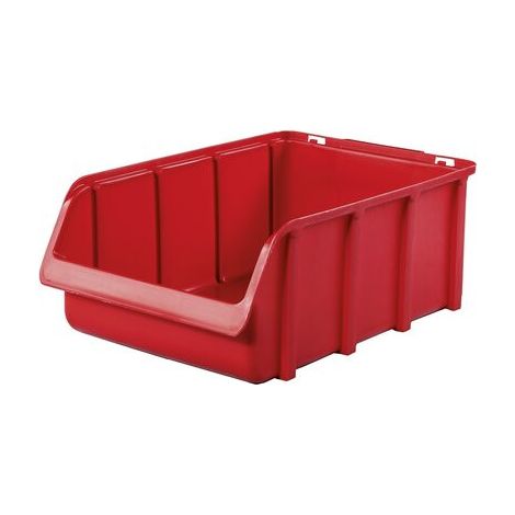 Bac de rangement - TOOD - Rouge - 49,5 x 31 x 18 cm
