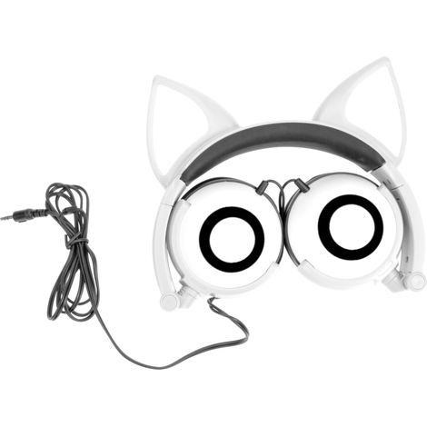 Casque o enfant Hemobllo à oreilles de chat réglables, avec (1/5)