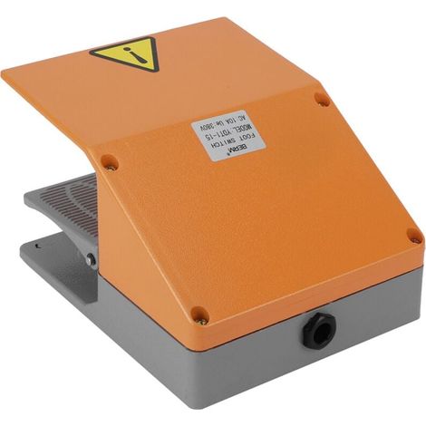 Interruttore a pedale YDT1-15 380VAC Doppio pedale di controllo Interruttori elettrici per kit di clip di alimentazione per macchine elettriche (1/4)