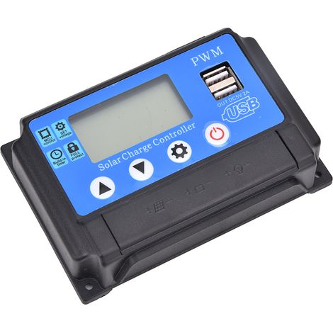 Régulateur de Charge Solaire PWM 12V/24V 10-60A avec Suivi Automatique YCX-002 (1/5)