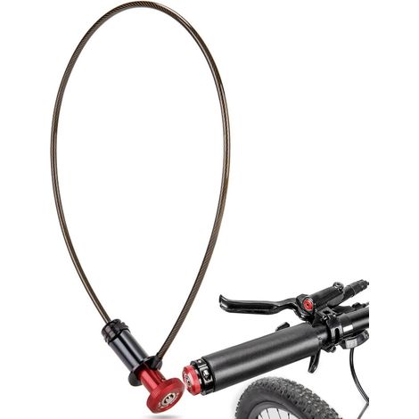 Antivol pour scooter, moto, vélo de sécurité, câble antivol (1/5)