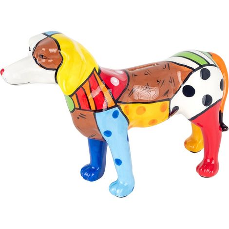 Signes Grimalt Figura De Perro Figuras  Hucha Con Forma De Perro Animales Multicolor 7x30x21cm 28602 (1/3)