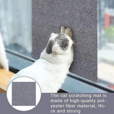 ZENITHMIND Tapis griffoir chat,tapis chat,griffoir chat,30 30cm (1/5)