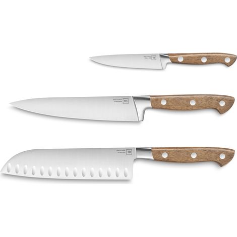 Tarrerias Bonjean - Set de 3 couteaux georges office santoku cuisine
