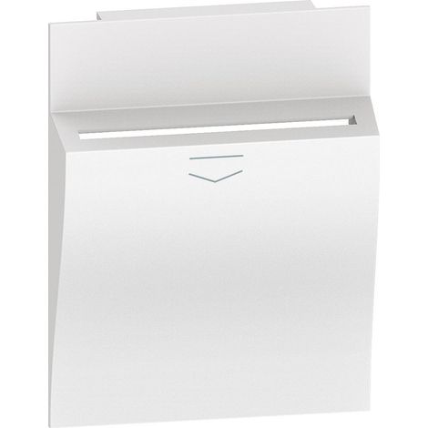 Living Now enjoliveur 2 modules INT.A badge blanc BTICINO BTKW22M2