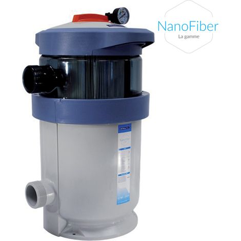 Filtre à cartouche nanofiber 180 avec vanne 2" - 14 m³/h