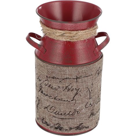 Blumenkübel aus Eisen mit rostfreiem Material und kreativem