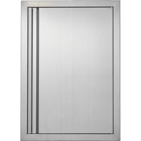 Vevor – Porte d'accès pour barbecue en inox 432x610 mm – Installation facile – Résistante à la rouille – Design élégant pour cuisine extérieure