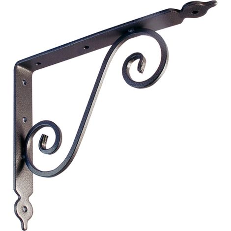 Reggimensola "Rustica elegante" - 200 x 250 mm. - argento anticato