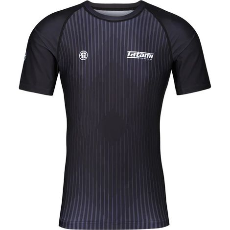Tatami Rashguard Herren Kurzarm Milan Eco Tech Recycled Black XL