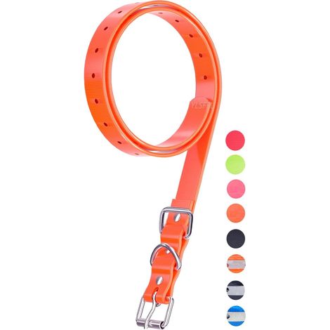 Récepteur d’entraînement électronique réglable et imperméable en TPU - Sangle de remplacement 3/4" pour clôture d’aboiement, animaux et chiens, inodore