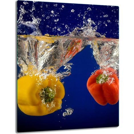 PLATEAU DE TABLE EN PLAQUE DE VERRE 40x52 POIVRE (1/5)