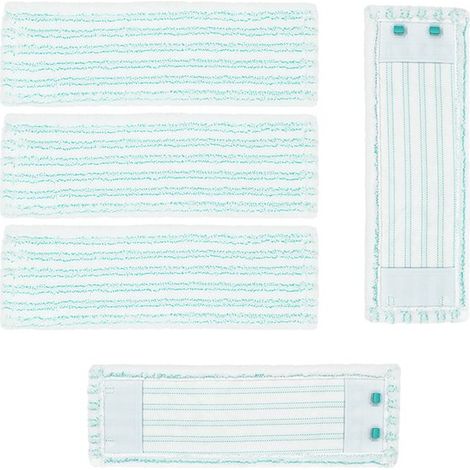 Tampons de vadrouille en microfibre - Convient pour les tampons de vadrouille Leifheit Profi XL - 5 pièces (1/5)