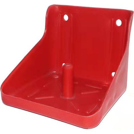 Distributeur de Sel Épaissi pour Bloc de Sel – Bac de Lèche pour Bovins, Ovins et Caprins avec Petit Trou – Support Sécurisé pour Bloc de Sel Minéral (1 Pièce) (1/5)