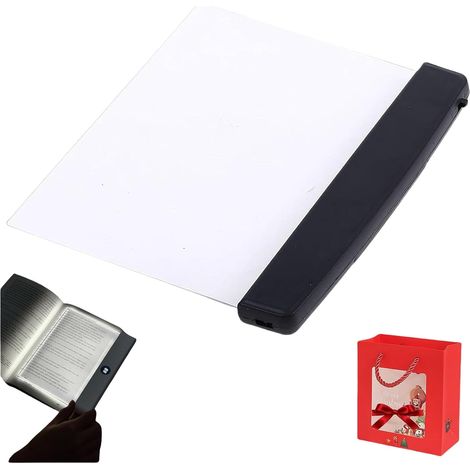 Lampe de lecture multifonctionnelle à DEL panneau plat pour (1/5)