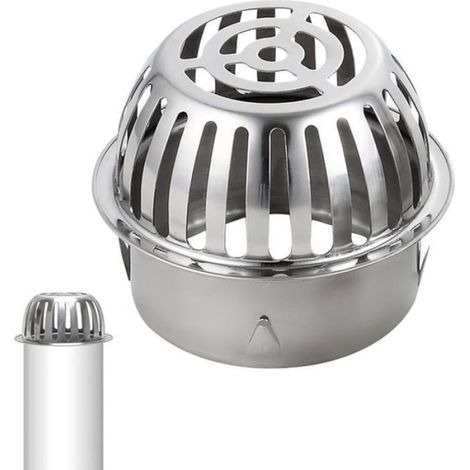 Filtres de gouttière en acier inoxydable, protection antirouille, crapaudine de gouttière, étanche, grille de gouttière (1/4)