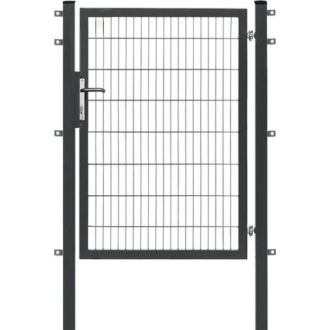 Zaun-Einzeltor premium plus 1-flg. 1200x1600mm anthrazit