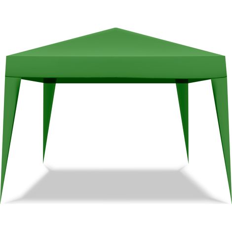 Telo di copertura per gazebo 3x3 mt. Copertura di ricambio per gazebo pieghevole 3x3 mt. Colore verde