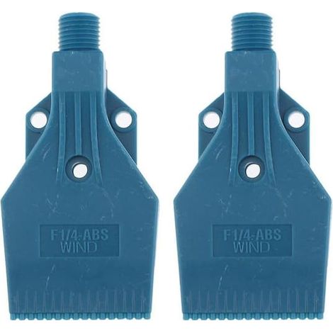 Souffleur d'air en plastique ABS avec buse 1/4 pour refroidissement, lavage, séchage et pulvérisation (2 pièces) (1/5)