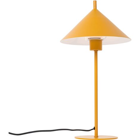 Design-Tischlampe gelb - Triangolo