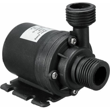 Mini DC 12V Ascenseur 5M 800L/H Ultra Silencieux Moteur Brushless Pompe À Eau Submersible (1/5)