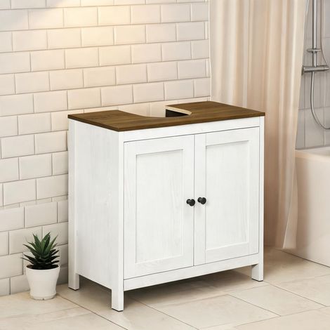 Meuble de salle de bain en melamina de Madera 60 x 30 x 60 cm (1/5)